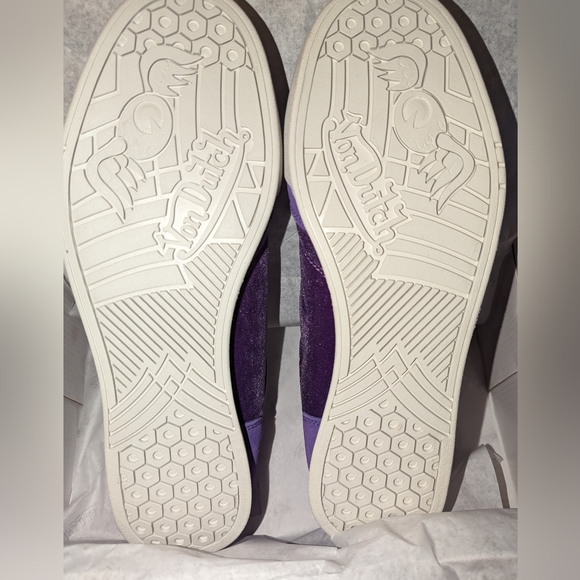 RARE Von Dutch LAKERS Purple Vintage VELVET Sneakers Lakeshow NBA HOLIDAY Gift - Picture 7 of 12